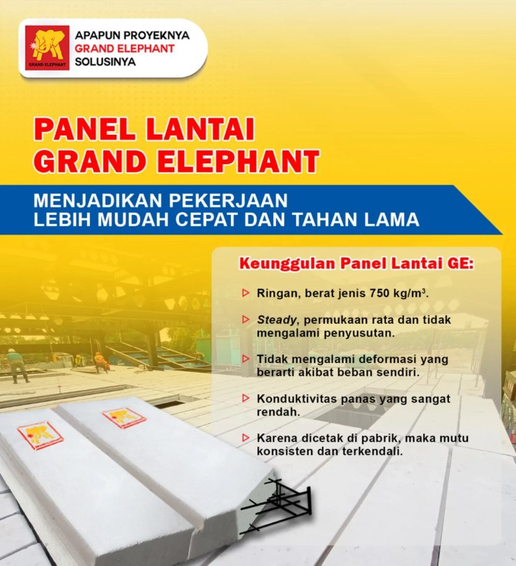 keunggulan panel lantai grand elephant